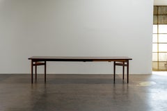 Esstisch aus Palisanderholz  Esszimmerstühle mit 8 Stühlen von Arne Vodder für Sibast, 1960er Jahre