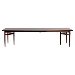 Rosewood Dining Table  and 8 Dining Chairs by Arne Vodder for Sibast, 1960s