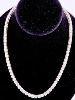 Diamond Necklace 0.43 carat each stone