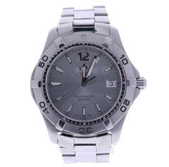 Certified TAG Heuer Aquaracer WAF1112 Ilver Dial