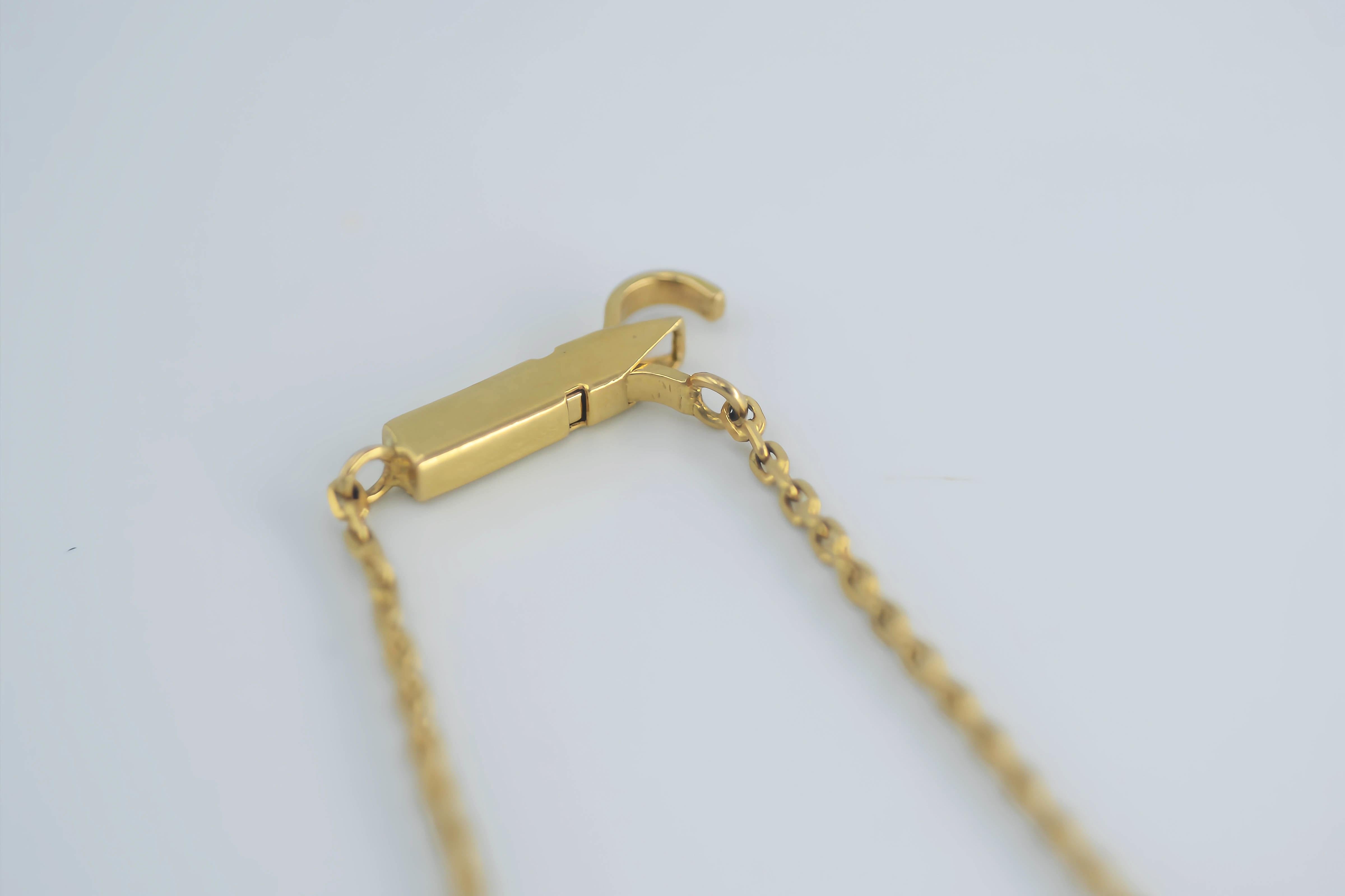 Certified Unheated Blue Sapphire Burmese Necklace in 18k Yellow Gold For Sale 1