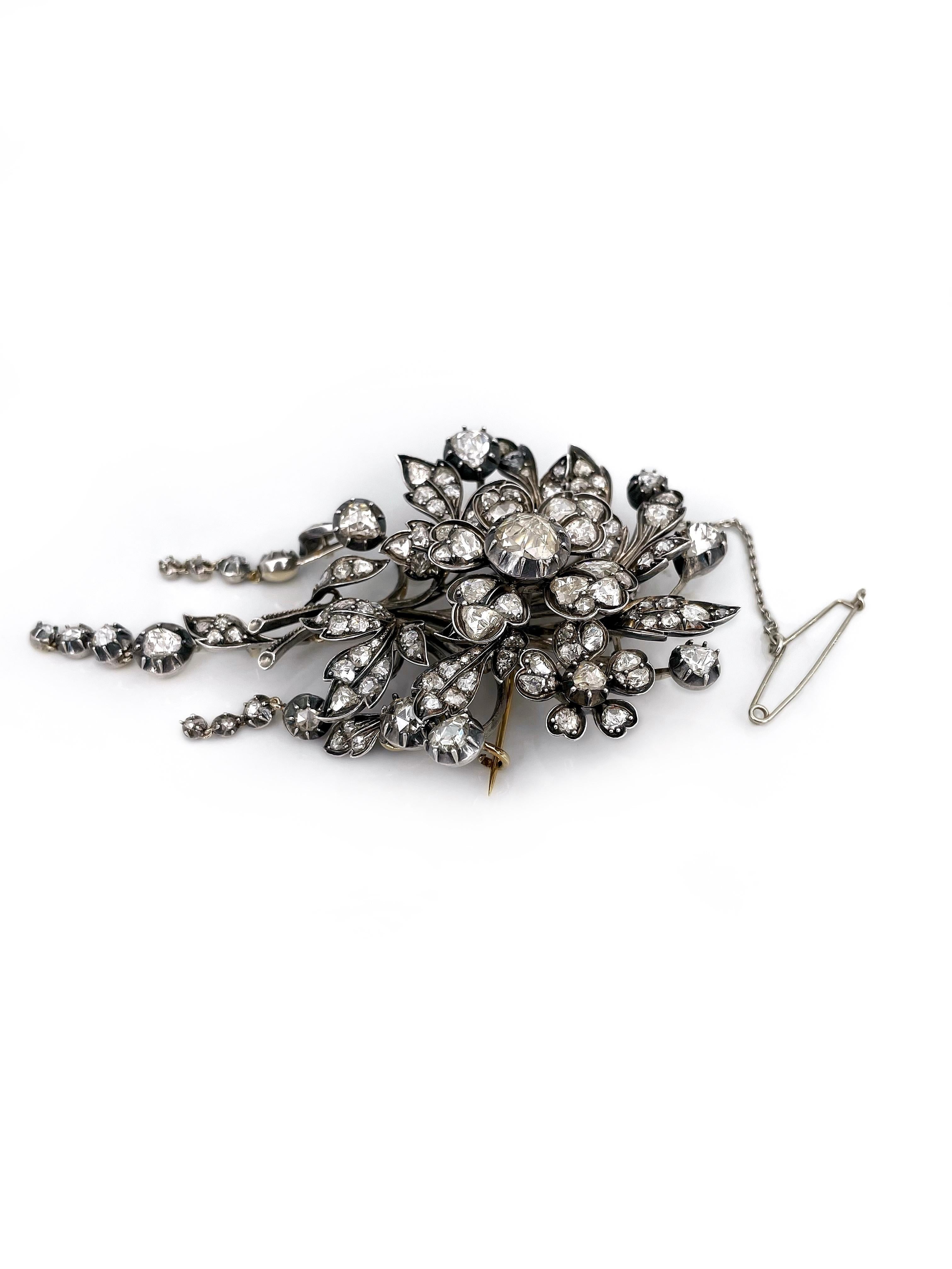 diamond brooch pin