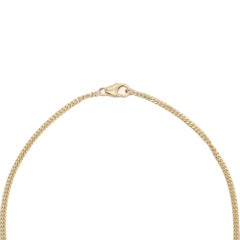 Certified Zambian Emerald & Diamond Pendant Necklace in Solid 14k Yellow Gold