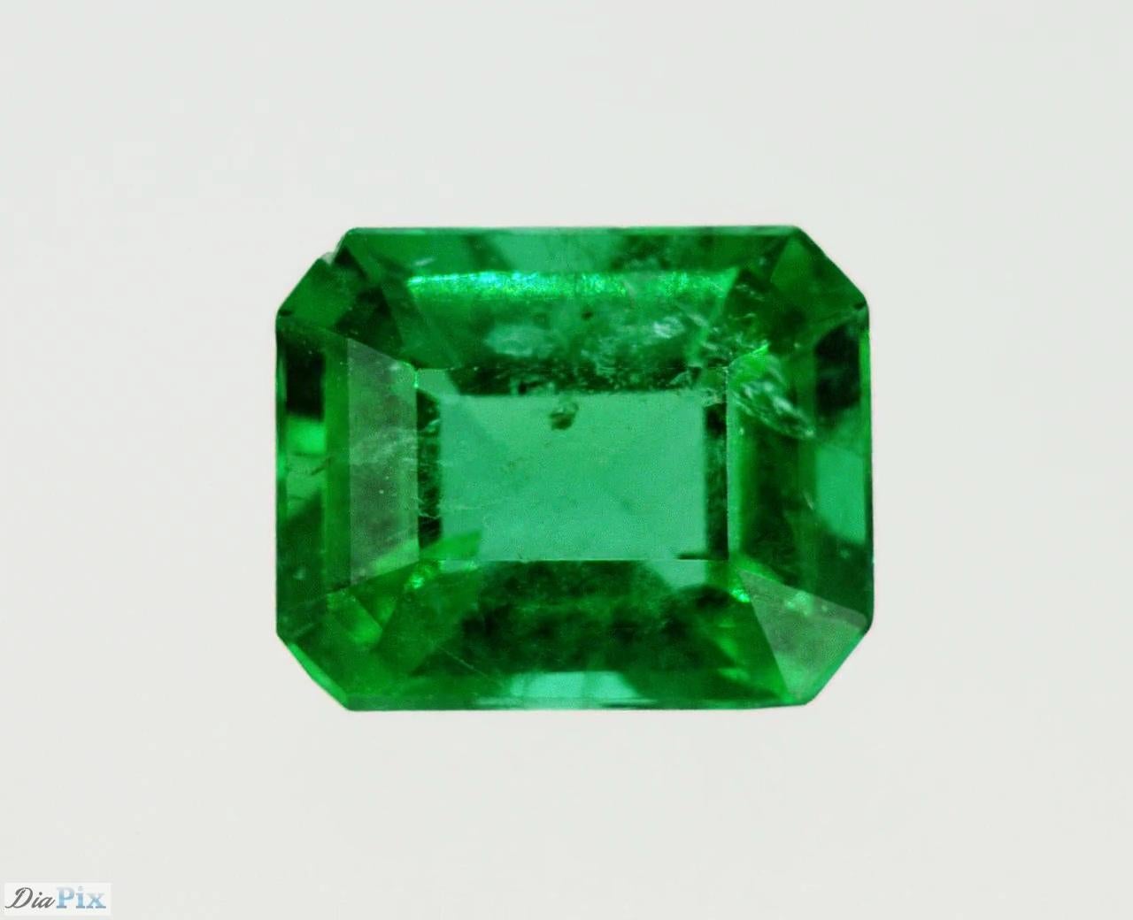 Certified Vivid Green Emerald For Sale 10