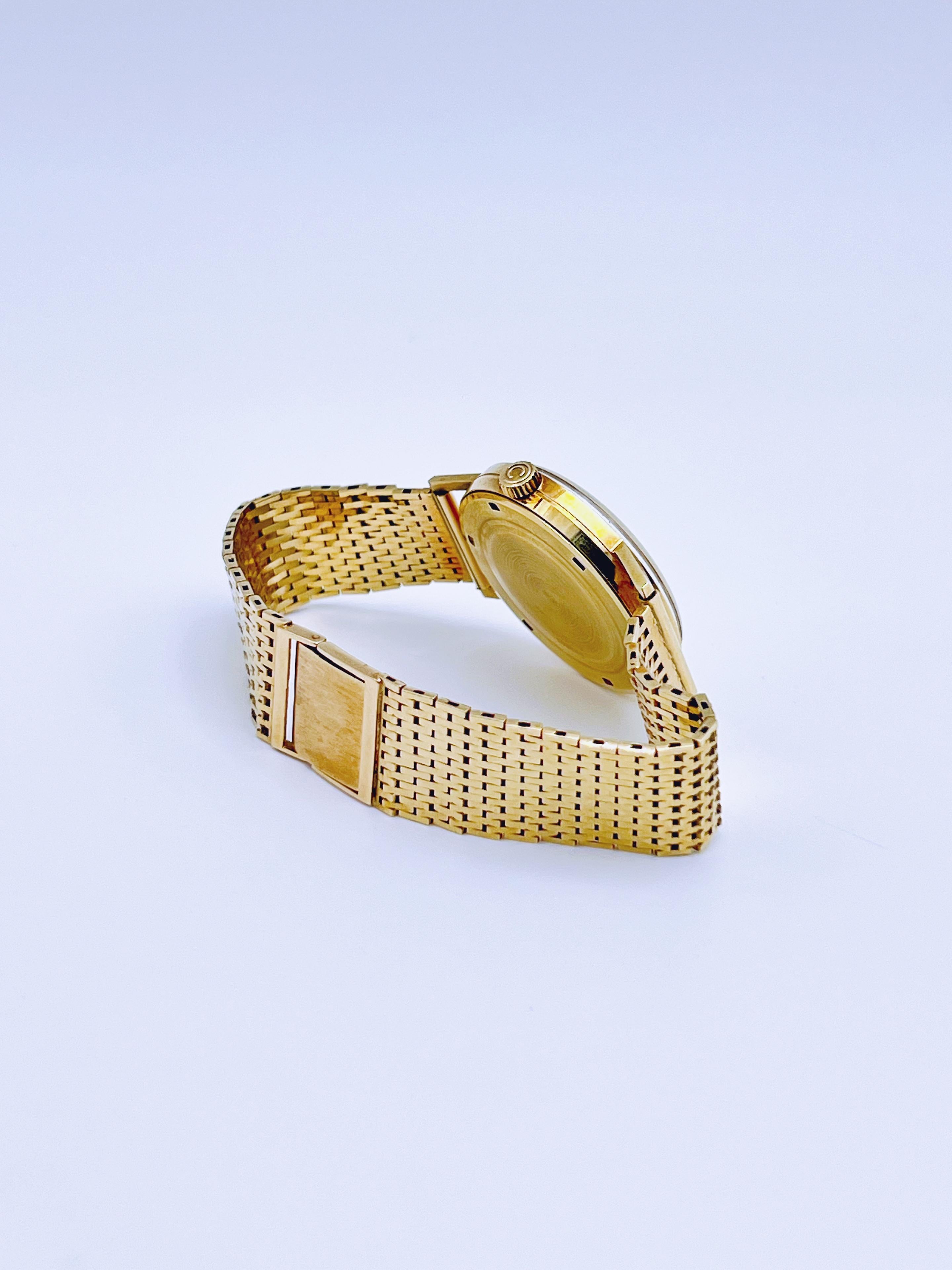 CERTINA 14K Yellow Gold Men's Watch with 14K Bracelet For Sale 3