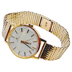 Orologio da uomo CERTINA in oro giallo 14K con bracciale 14K
