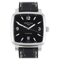 Certina DS Podium Esfera Negra Reloj de señora C025.510.16.057.00