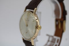 Certina Vintage 9ct Gold – 35mm – Manual Wind – Silver Dial – Full Service