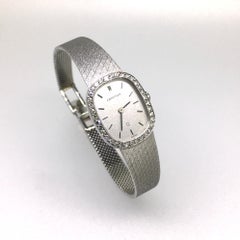 Watch, White Gold, Diamonds, Lady, Certina, Bracelet Watch, Vintage, 1983
