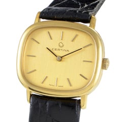 Certina Women's Yellow Gold Quartz Watch 5014019