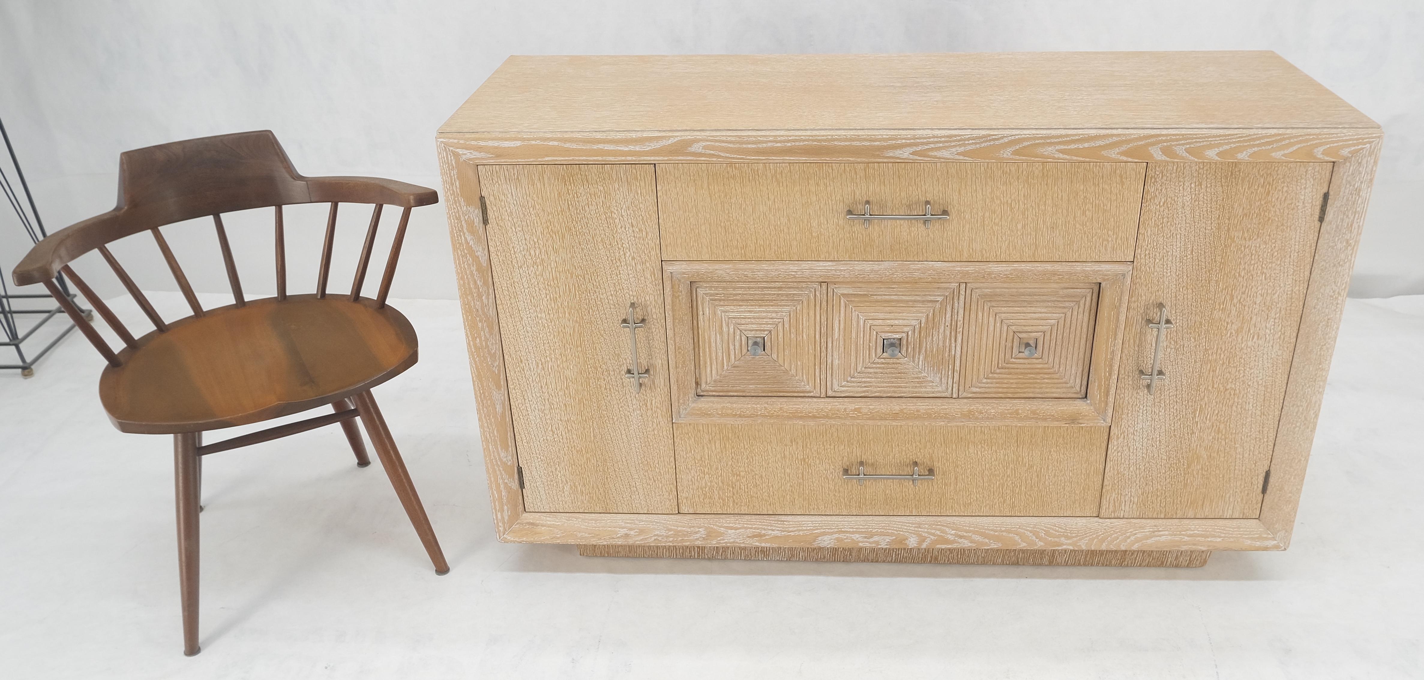 Credenza in Oak Oak restaurato della metà del secolo scorso lunga 54