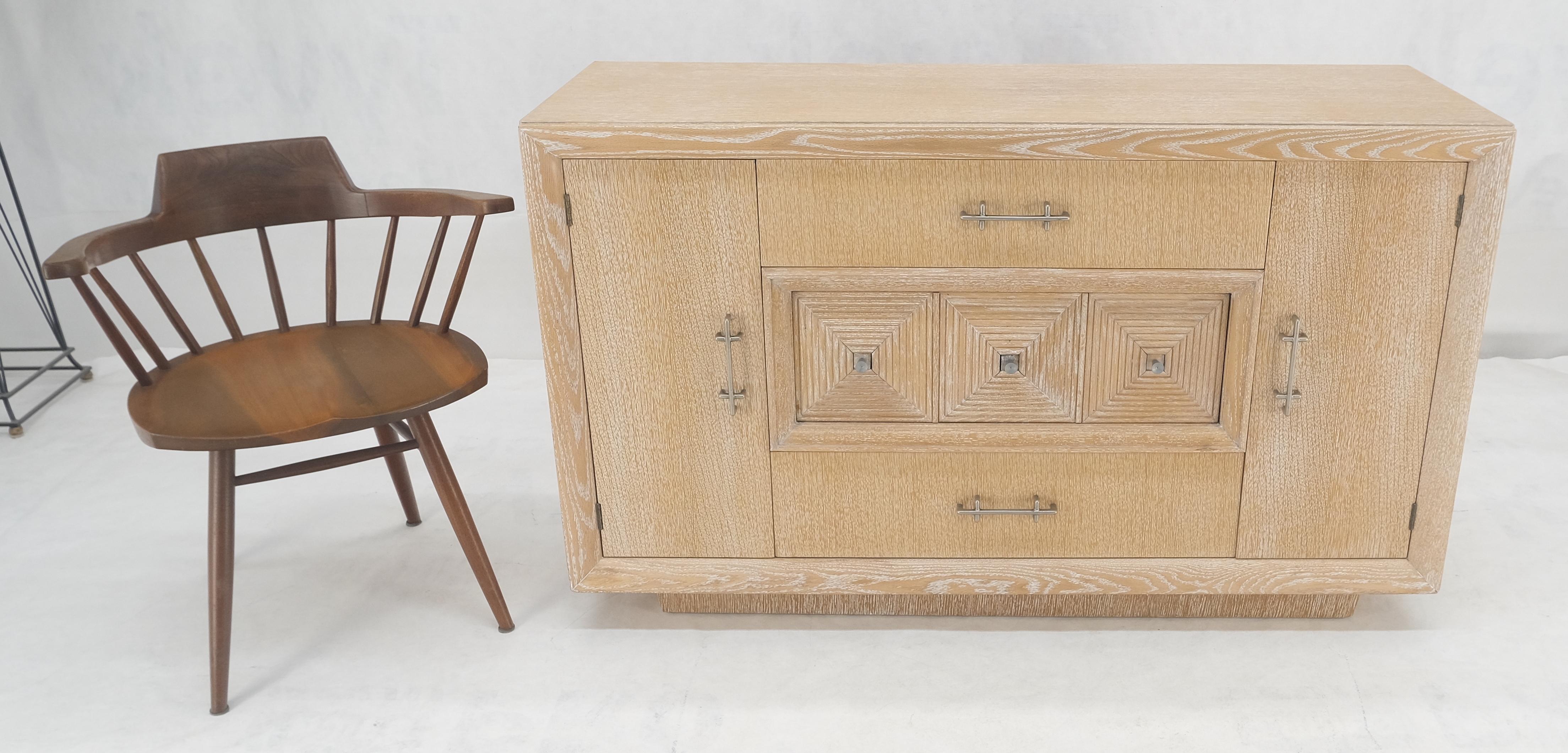 Credenza in Oak Oak restaurato della metà del secolo scorso lunga 54