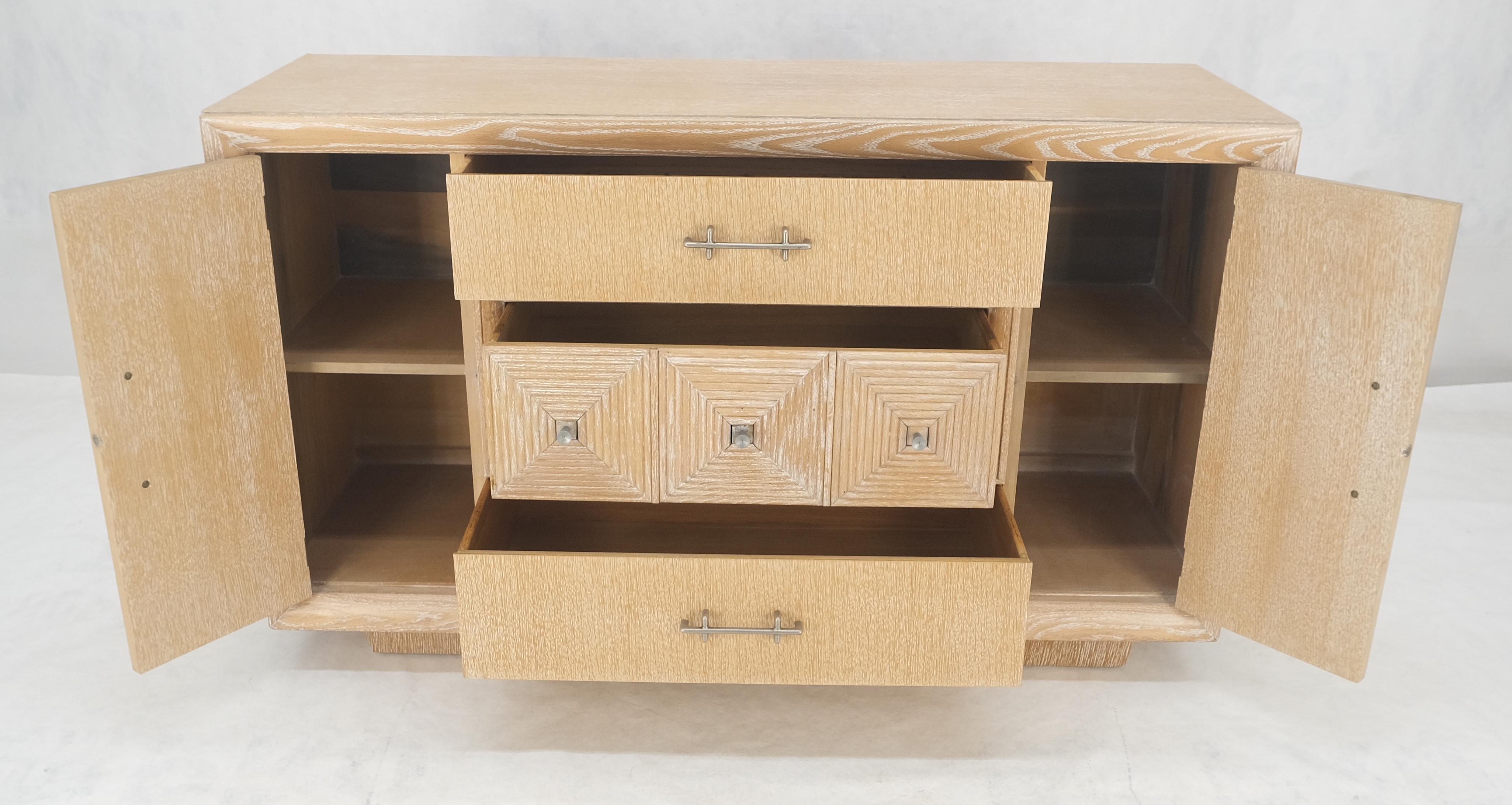 Credenza in Oak Oak restaurato della metà del secolo scorso lunga 54
