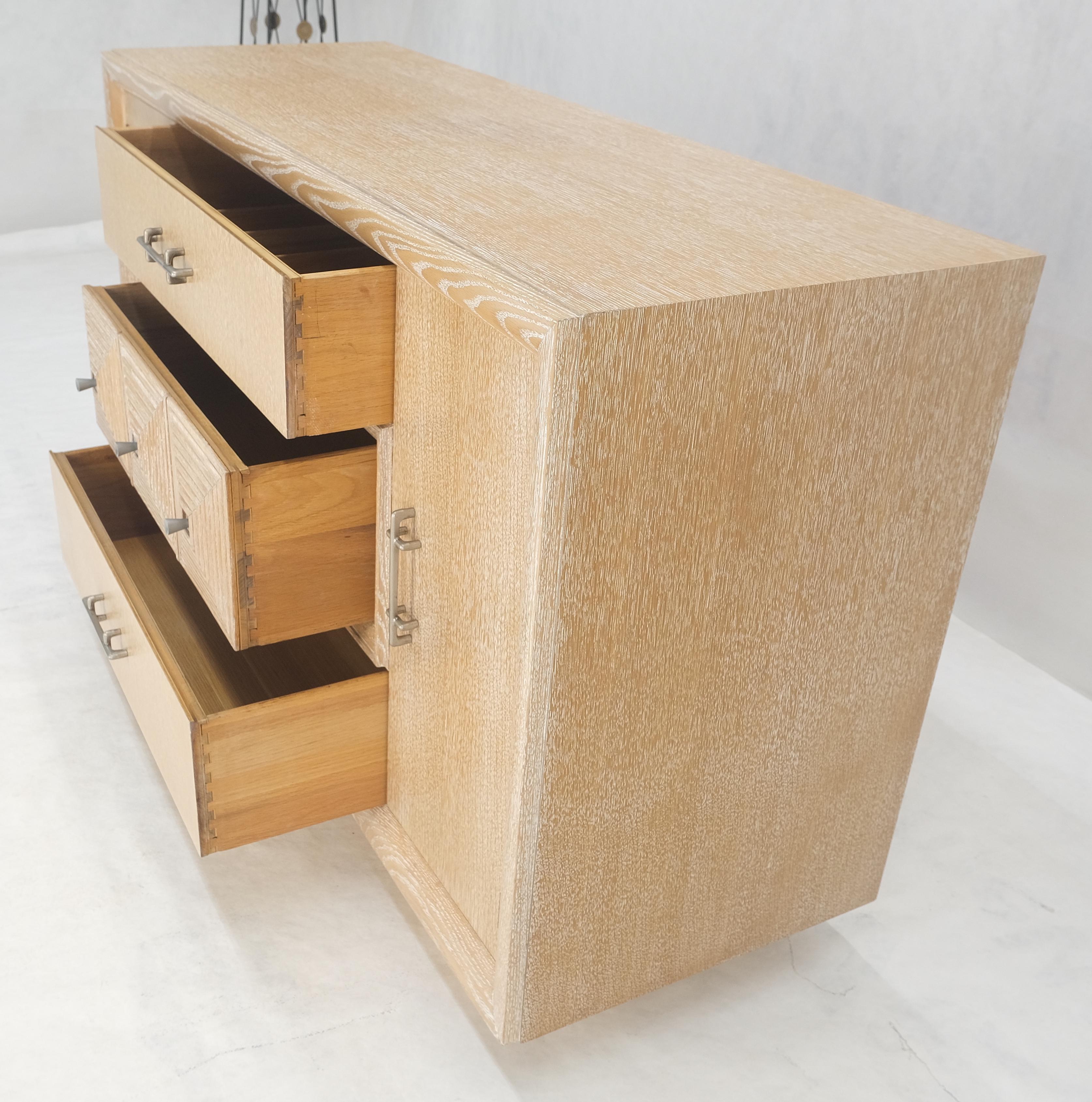 Credenza in Oak Oak restaurato della metà del secolo scorso lunga 54