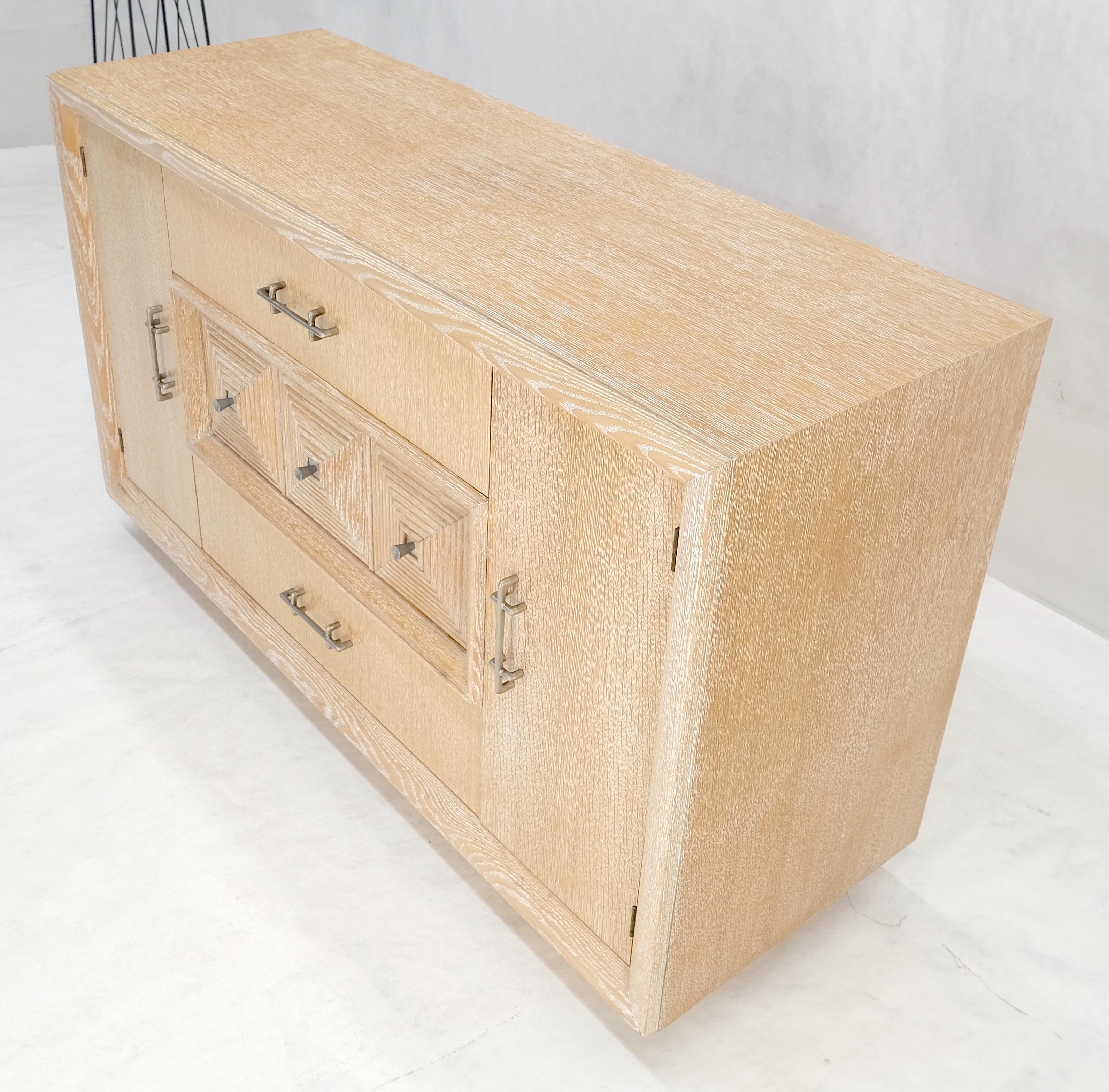 Credenza in Oak Oak restaurato della metà del secolo scorso lunga 54