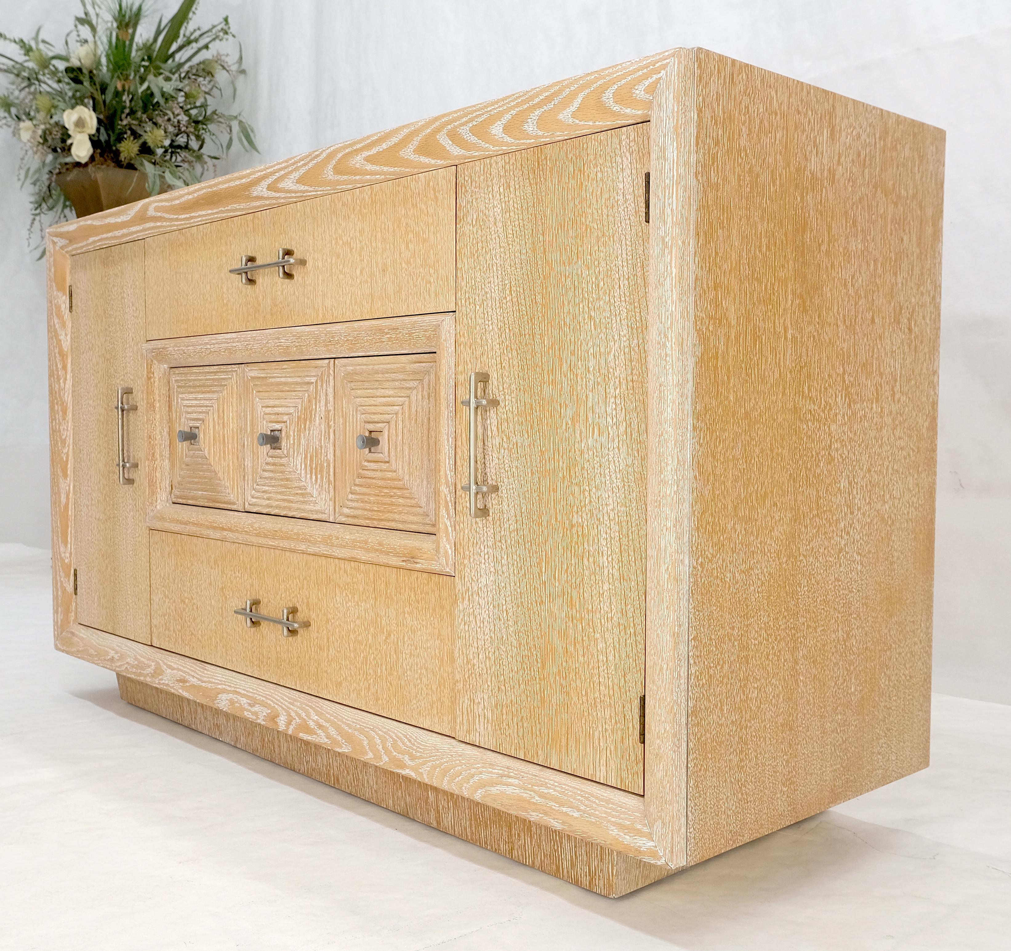 Credenza in Oak Oak restaurato della metà del secolo scorso lunga 54
