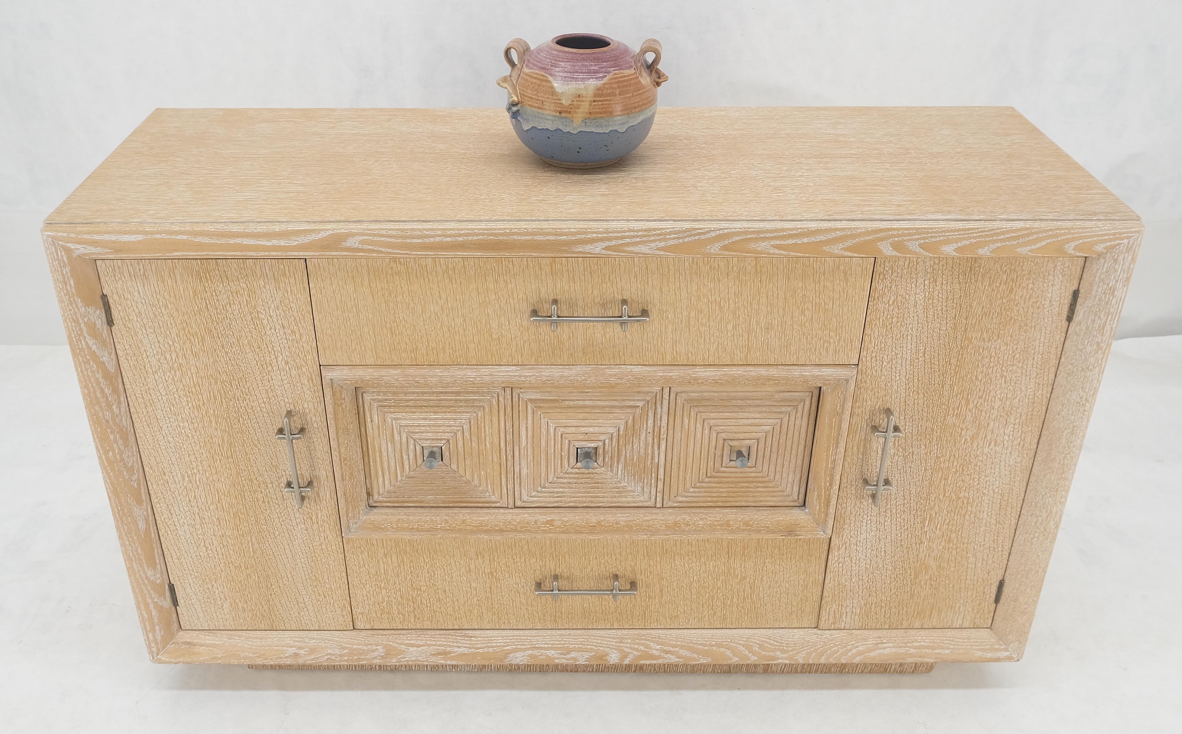 XX secolo Credenza in Oak Oak restaurato della metà del secolo scorso lunga 54