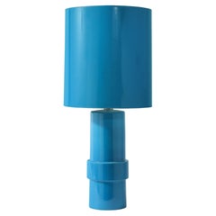 Cerulean American Studio Lamp, USA 1960's