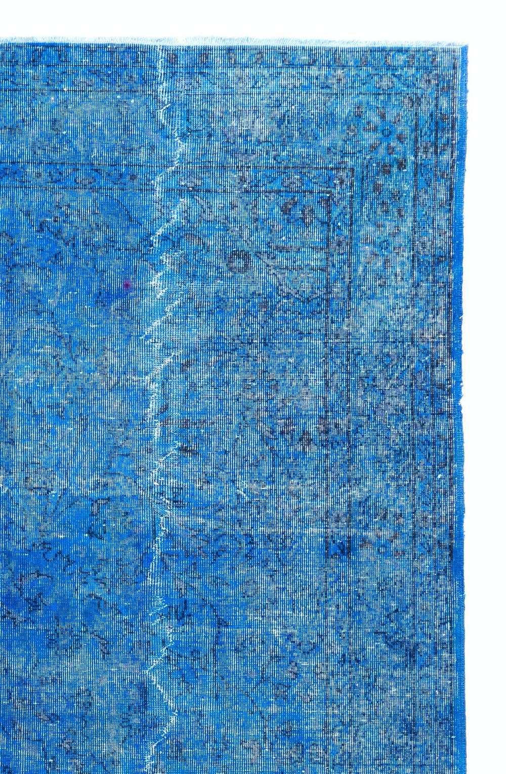cerulean blue rug