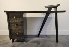 Cerused Desk / Vanity 1950's