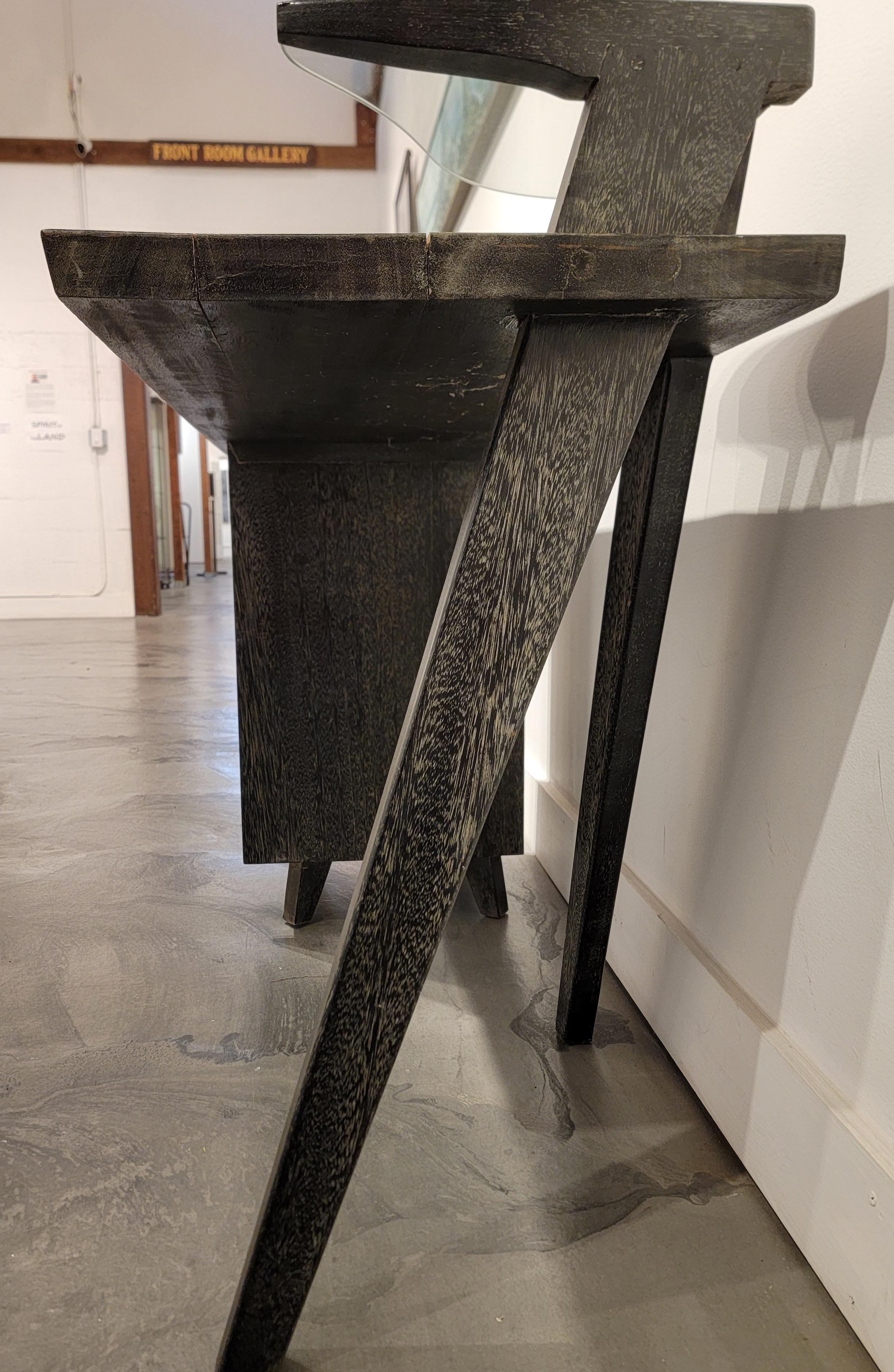 Escritorio / tocador cerámico Años 50 Cerusado en venta