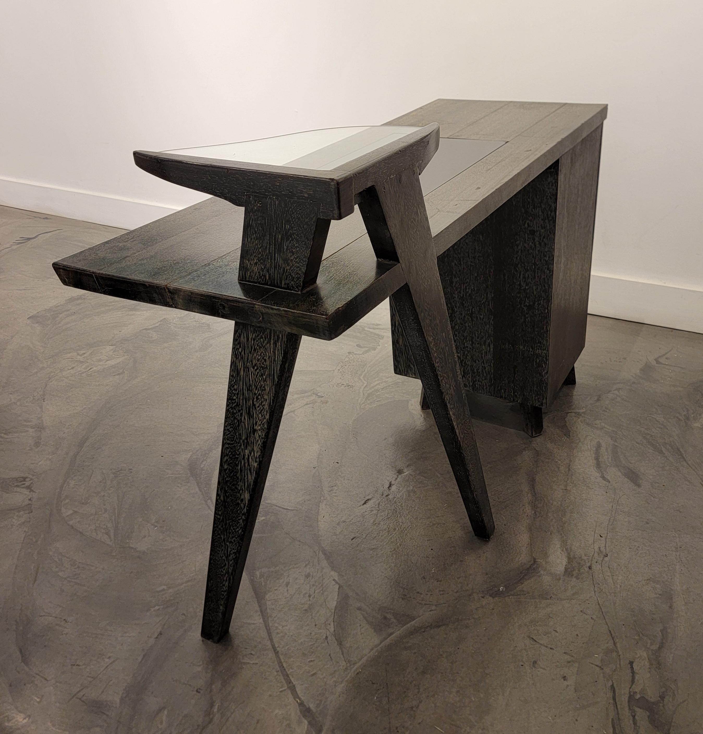 Escritorio / tocador cerámico Años 50 Roble en venta