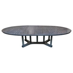 Cerused Dining Table by McGuire Furniture