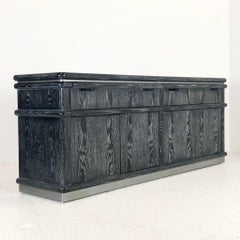 Cerused Ebony Oak Credenza by Jay Spectre