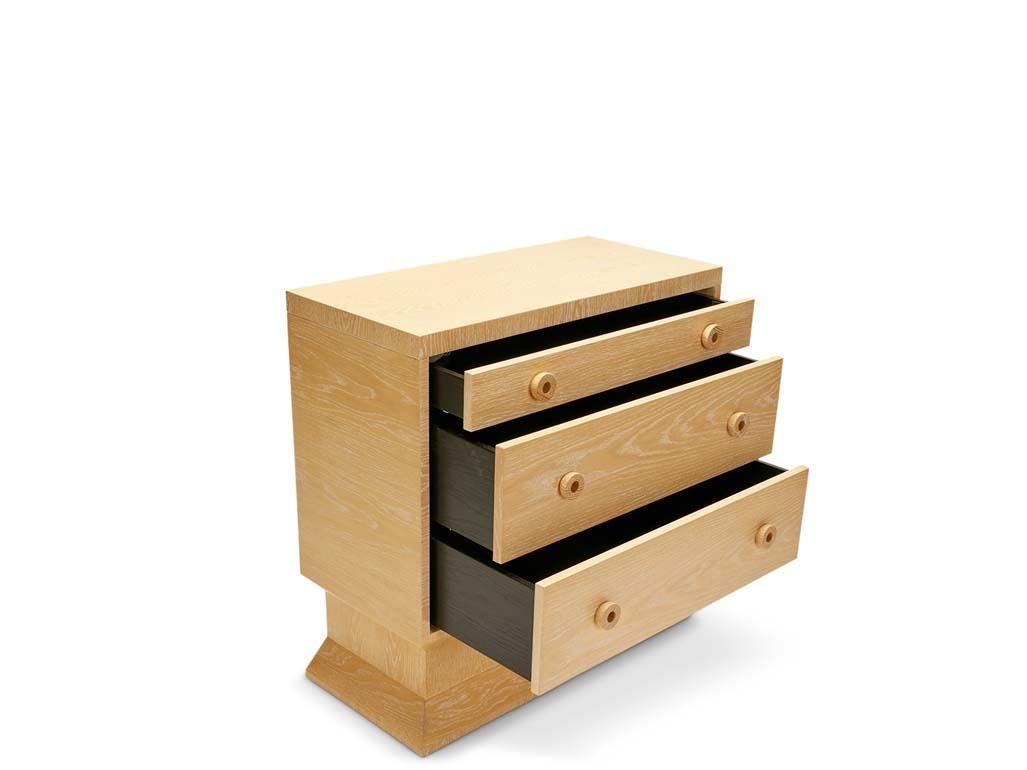 Americano Comodino Aquidneck in Oak cerato di Brian Paquette per Lawson-Fenning in vendita