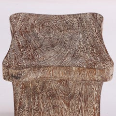 Cerused Oak Bench / Table, in the manner of Jean-Michel Frank.