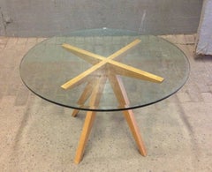 Cerused Oak Center Table