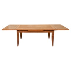 Used Art Deco Cerused Oak French Dining Table, 1930's France