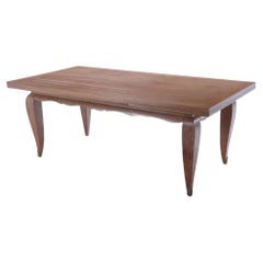 Cerused Oak French Dining Table c. 1940s