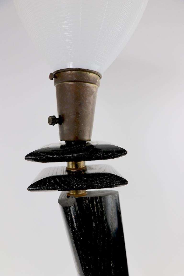 Lampe de table cérusée d'après Heifetz en vente 3