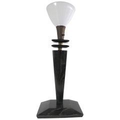 Cerused Table Lamp after Heifetz