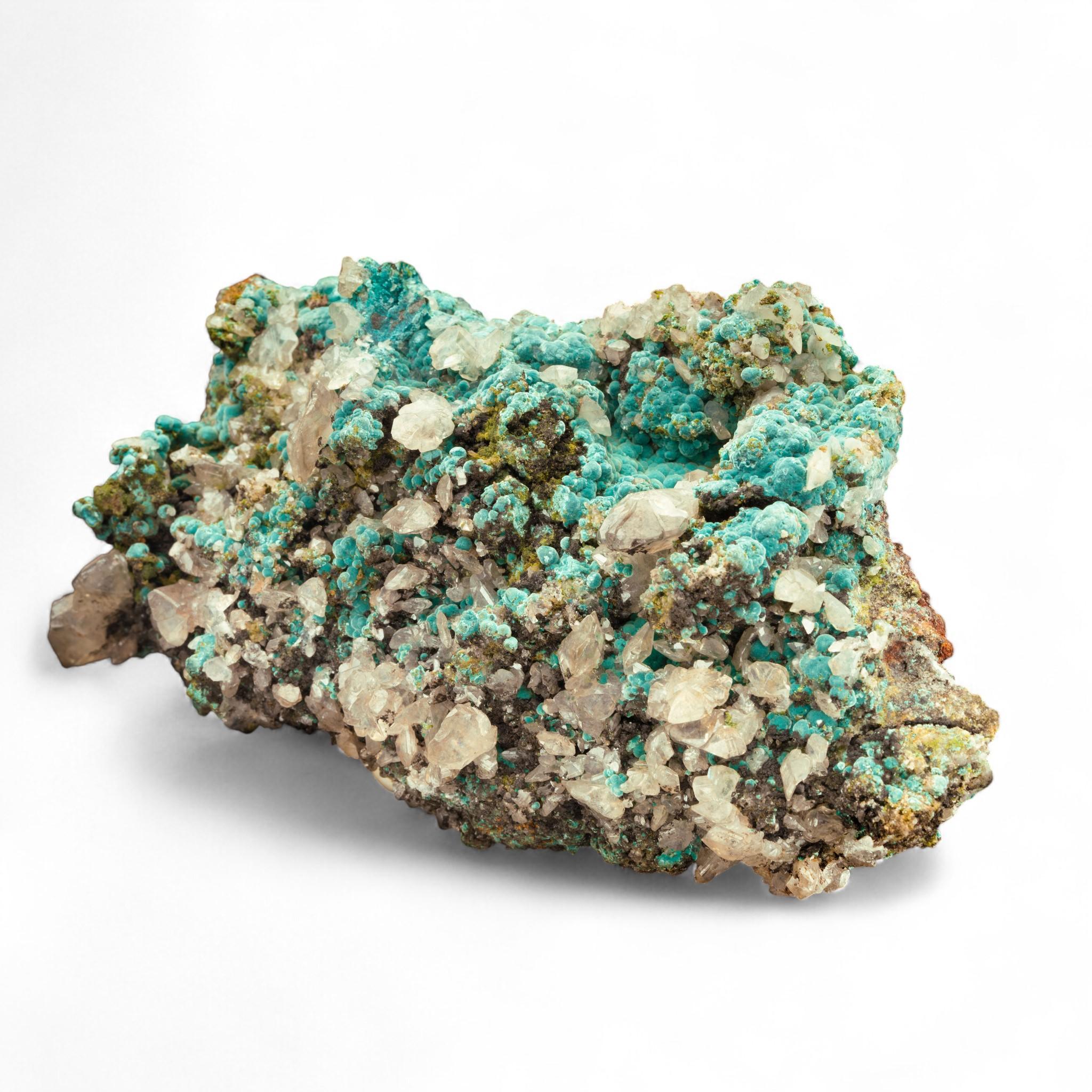 Cerussite on Rosasite From Tsumeb Mine For Sale 4