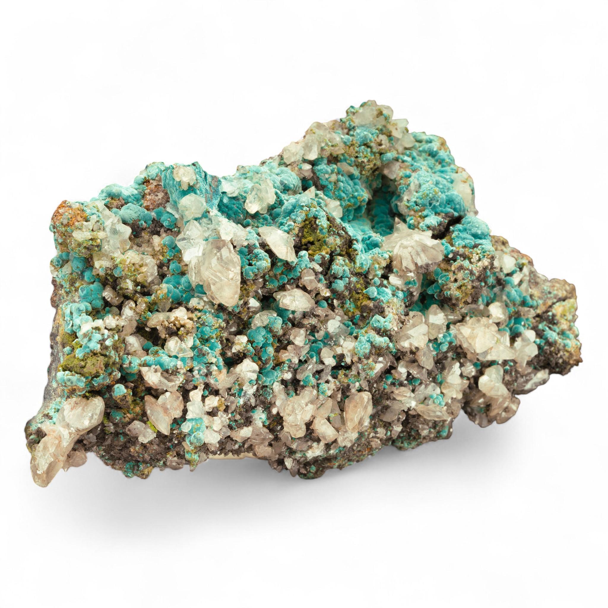 Cerussite on Rosasite From Tsumeb Mine For Sale 3