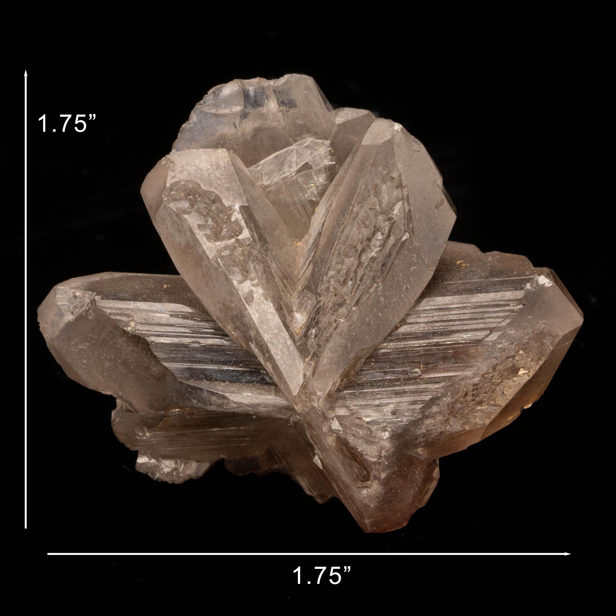 Contemporary Cerussite Sixling Twin From Tsumeb Mine, Namibia For Sale