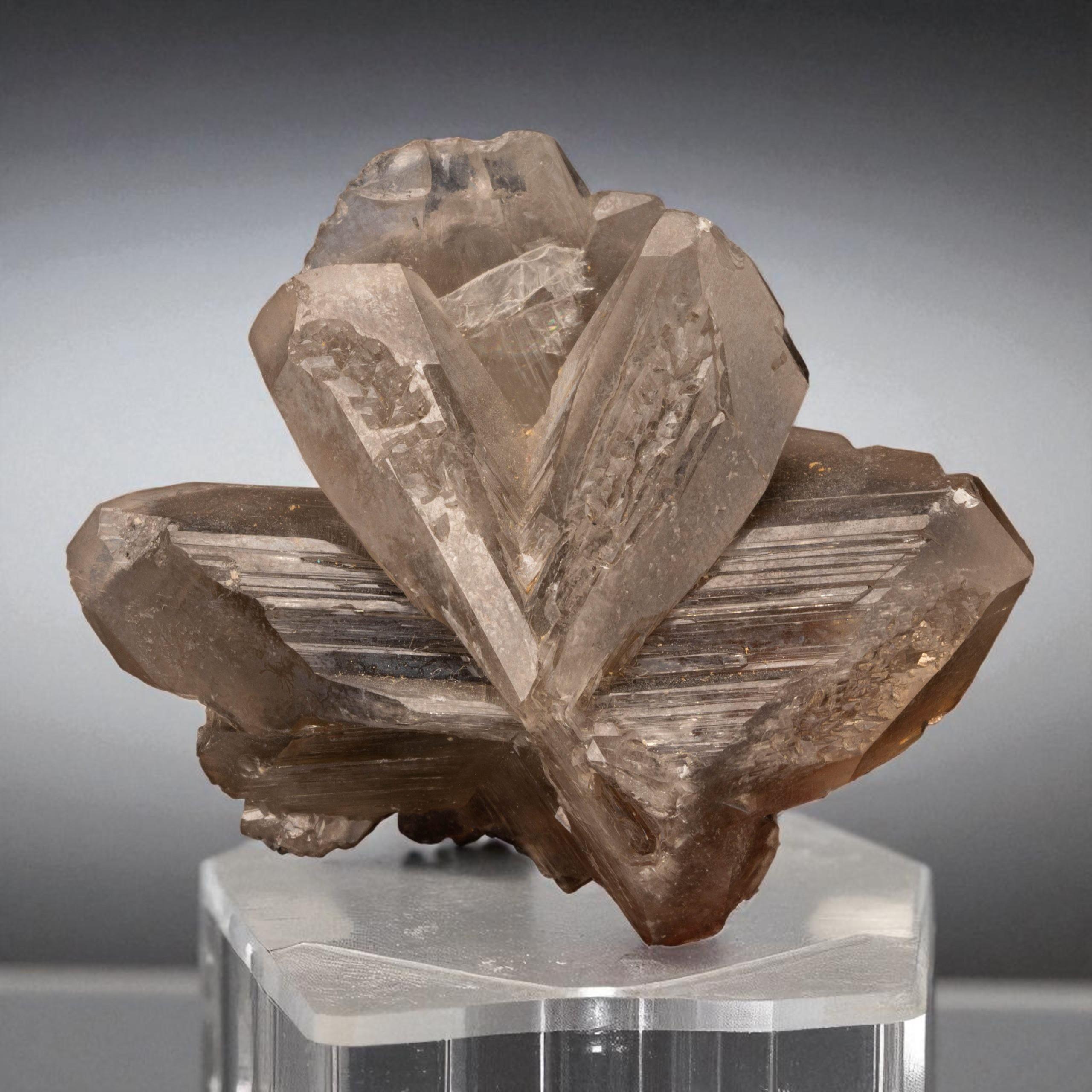 Crystal Cerussite Sixling Twin From Tsumeb Mine, Namibia For Sale