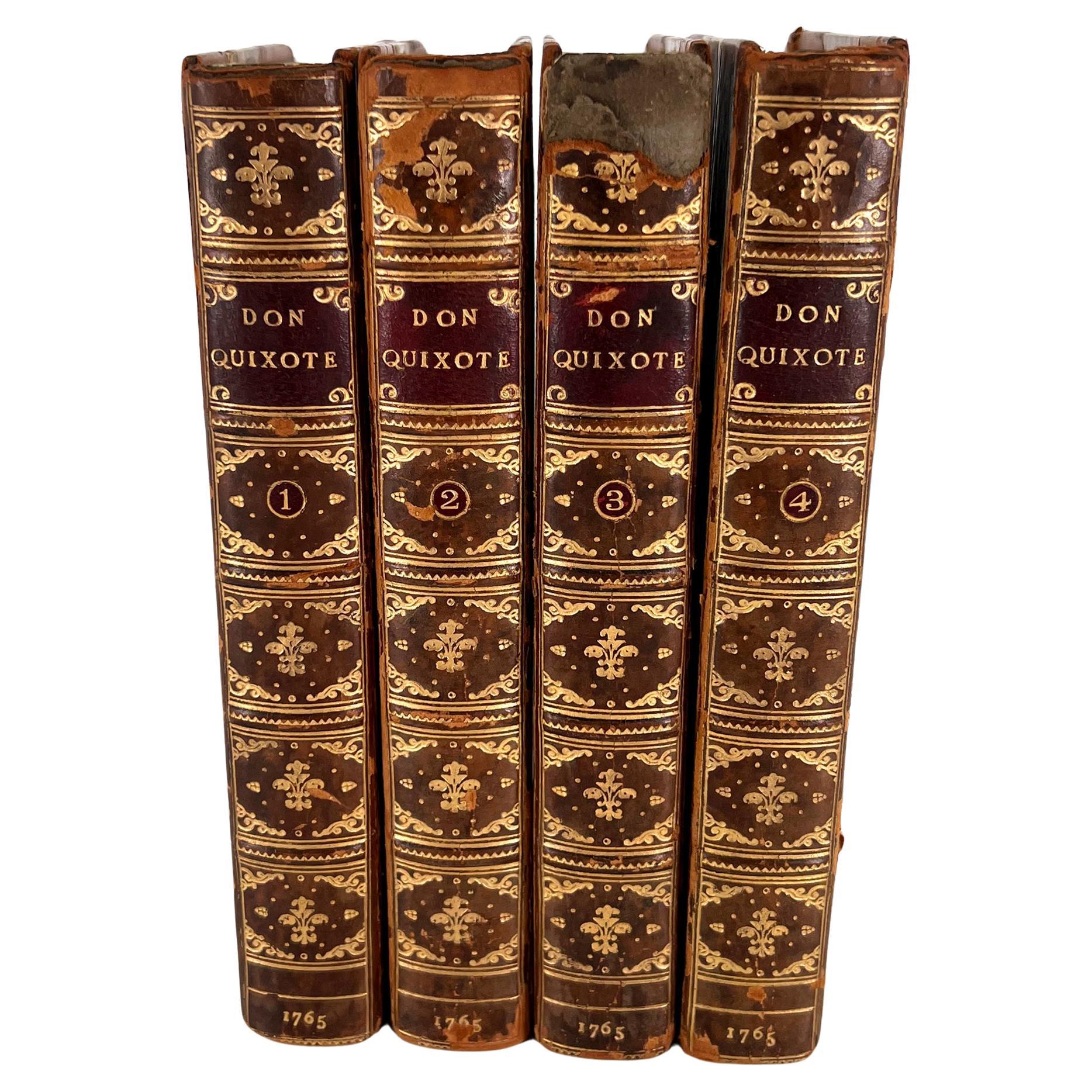 Cervantes, Miguel de - Don Quichotte - 4 volumes en vente