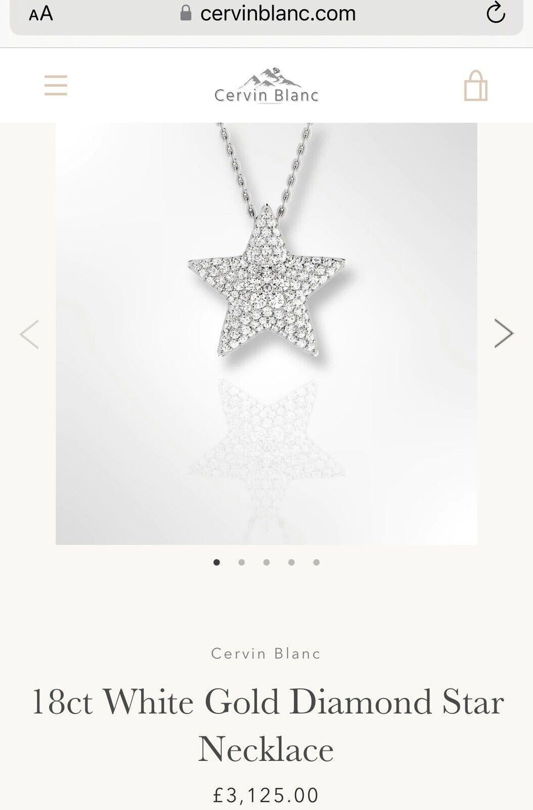 A divine piece of fine jewellery from luxury Swiss brand all the way from fairytale alps of Gstaad Switzerland

True classic jewellery staple for a stylish addition to an outfit

This necklace is part of designers “Star for a Star” Diamond