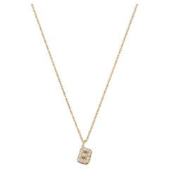 Cervin Blanc DIAMOND- INITIAL-NECKLACE IN 18CT GOLD