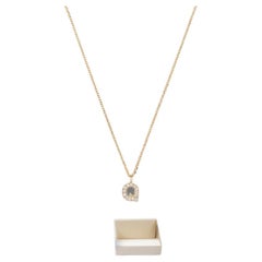Cervin Blanc DIAMOND INITIAL Q NECKLACE IN 18CT GOLD