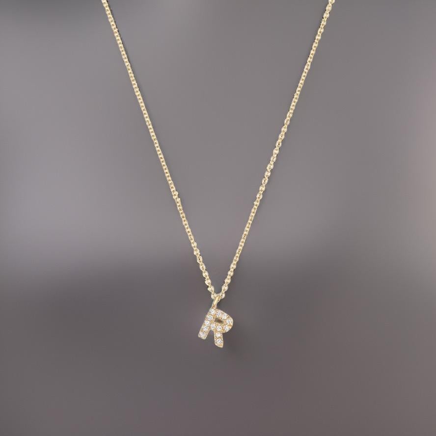 DIAMOND INITIAL NECKLACE

18CT Y/G H SI2

Weight: 1.4g