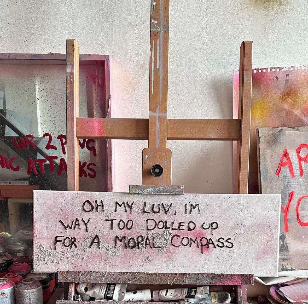 Ragazzi dagli occhi marroni - Painting Street Art di Cerys Murphy