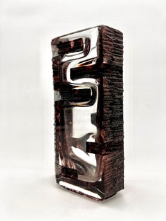 Cesar Baldaccini ( 1921-1998 ) Vaso modello Argos per Daum Francia 1970