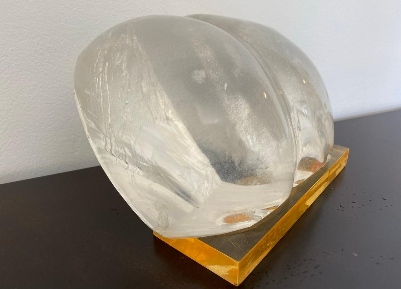 Cesar Baldaccini 1971 Abstract Resin Sculpture French Midcentury For Sale 4