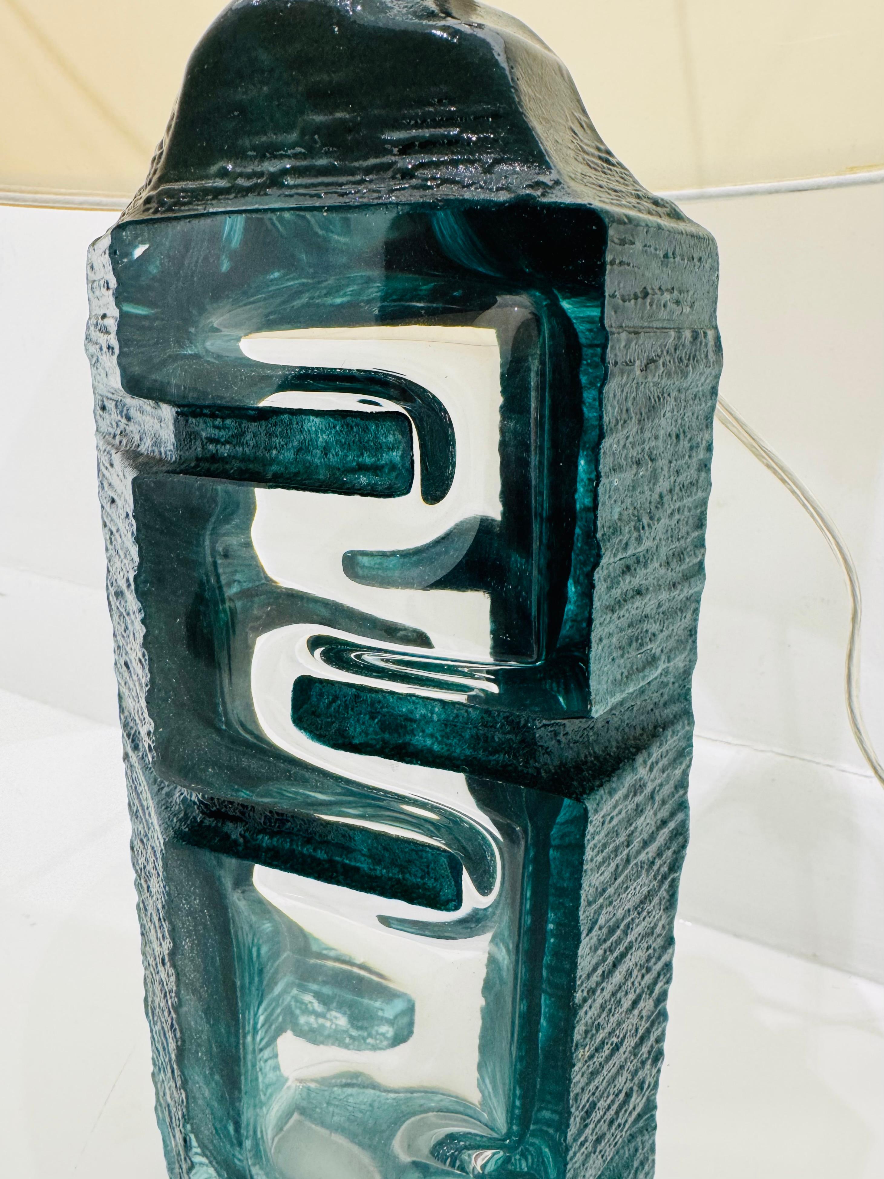 Lampada da tavolo Cesar Baldaccini Daum Crystal French 1979 Mid Century in vendita 4