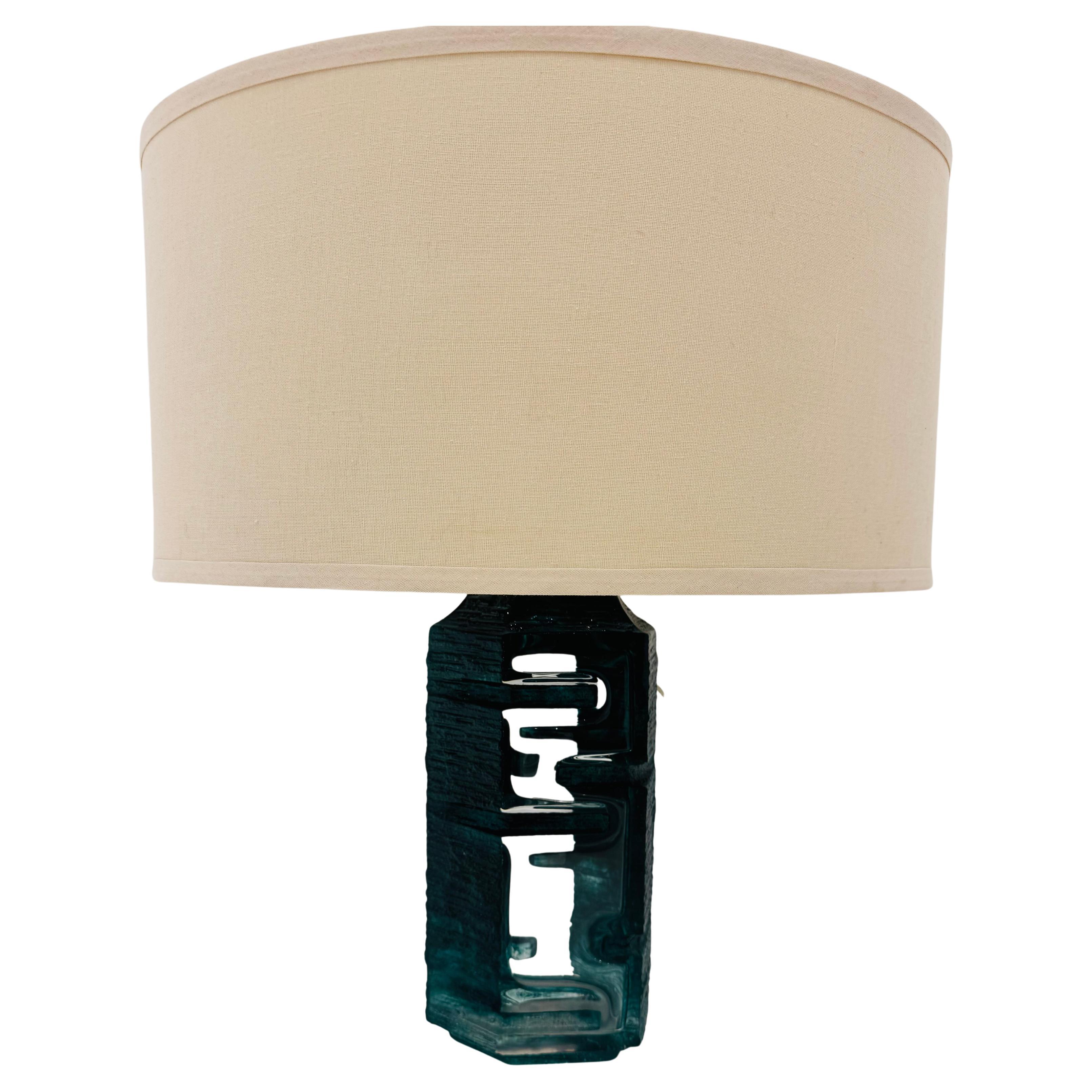 Lampada da tavolo Cesar Baldaccini Daum Crystal French 1979 Mid Century in vendita