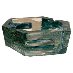 Cesar Baldaccini for Daum Crystal Bowl Ashtray